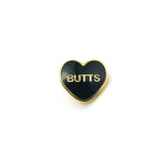 Butts (Gold) Candy Heart