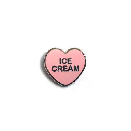Ice Cream Candy Heart Pin
