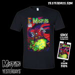 SDCC Exclusive Misfits "Hell Fiend" T-Shirt with Color Trading Card