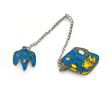 N64 & Controller (PK Edition) Enamel Pin