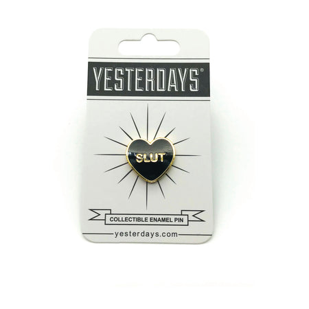 Slut (Gold) Candy Heart