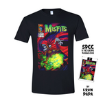 SDCC Exclusive Misfits "Hell Fiend" T-Shirt with Color Trading Card