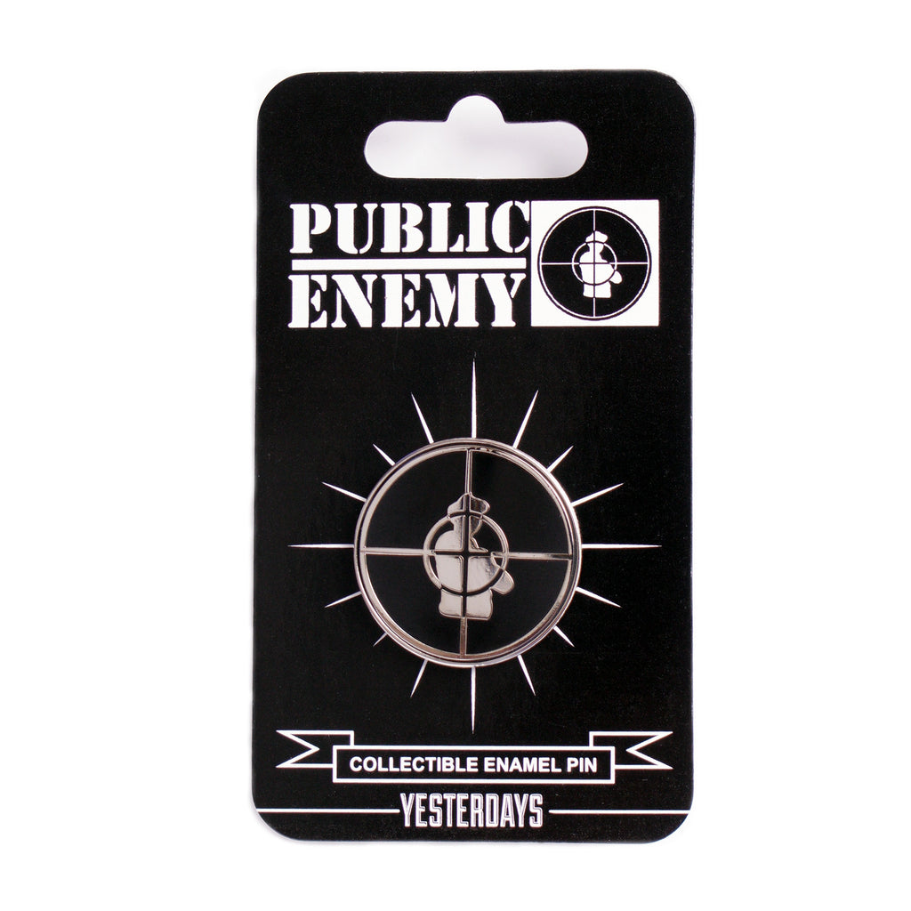 Public Enemy Logo Pin – Yesterdays