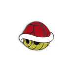 Red Turtle Shell Pin